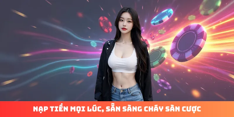 Nạp tiền mọi lúc, sẵn sàng cháy sàn cược